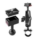 25mm Headball Metal Quick Release Base Adapter for GoPro, Insta360, DJI and Other Action Cameras (Black) - 1