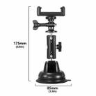 STARTRC Suction Cup Holder Bracket with Phone Clamp (Black) - 3