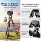 BEXIN RK294 Portable Collapsible Aluminum Alloy Camera Tripod (Black) - 2