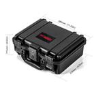 STARTRC DIY Combination Lock Waterproof Dual-layer Suitcase Storage Box (Black) - 7