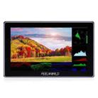 FEELWORLD H5 5.5 inch 12G SDI HDMI 2.0 Camera Field Monitor High Brightness 1200nit Touchscreen Monitor (Black) - 1