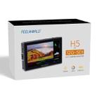 FEELWORLD H5 5.5 inch 12G SDI HDMI 2.0 Camera Field Monitor High Brightness 1200nit Touchscreen Monitor (Black) - 14