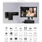 FEELWORLD T10 10.1 inch Aluminium DSLR Camera Field Monitor Touch Screen 4K HDMI Monitor (Black) - 5