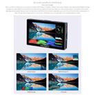 FEELWORLD P6X 5.5 inch Aluminium DSLR Camera Field Monitor Touch Screen 4K HDMI High Brightness 1000nit Monitor (Black) - 8