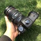 For Canon EOS 5DSR Non-Working Fake Dummy DSLR Camera Model Photo Studio Props with Strap (Black) - 4