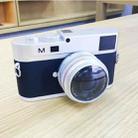 For Leica M Non-Working Fake Dummy DSLR Camera Model Photo Studio Props, Short Lens(Silver) - 1