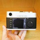 For Leica M Non-Working Fake Dummy DSLR Camera Model Photo Studio Props, Short Lens(Silver) - 3