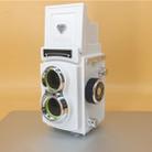 Non-Working Fake Dummy Handheld Retro DSLR Camera Model Photo Studio Props (White) - 1