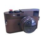 For Leica M Non-Working Fake Dummy DSLR Camera Model Photo Studio Props (Dark Coffee) - 2