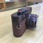 For Leica M Non-Working Fake Dummy DSLR Camera Model Photo Studio Props (Dark Coffee) - 4
