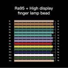 LUXCeO P6 RGB Colorful Photo LED Stick Video Light Handheld APP Control Full Color LED Fill Light (Black) - 10