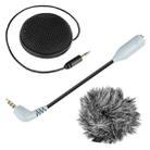 BOYA BY-MM2 Omnidirectional Stereo Condenser Microphone with Windshield for Smartphones, DSLR Cameras and Video Cameras - 1