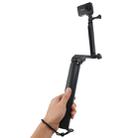3-Way Monopod + Magic Mount Selfie Stick for GoPro Hero11 Black / HERO10 Black / HERO9 Black /HERO8 / HERO7 /6 /5 /5 Session /4 Session /4 /3+ /3 /2 /1, Insta360 ONE R, DJI Osmo Action and Other Action Cameras, Length: 24.5-63cm(Black) - 9