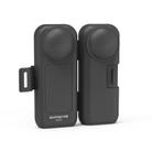 For Insta360 X5 / X4 Sunnylife Integrated Lens Screen Protective Cover Camera Case with Strap (Black) - 2