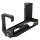 FITTEST X-T20 Vertical Shoot Quick Release L Plate Bracket Base Holder for FUJI X-T20 / X-T10 (Black) - 1