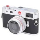 For Leica M11 Non-Working Fake Dummy Camera Model Photo Studio Props (Silver) - 1
