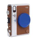 For FUJIFILM Instax mini EVO Camera Lens Cap Aluminum Alloy Protective Cover (Blue) - 1