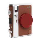 For FUJIFILM Instax mini EVO Camera Lens Cap Aluminum Alloy Protective Cover (Red) - 1