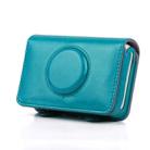 Solid Color PU Leather Case for Polaroid Snap Touch Camera (Blue) - 1