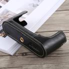 1/4 inch Thread PU Leather Camera Half Case Base for Leica M9 (Black) - 5