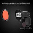 TRIOPO TR-08 Flash Speedlite Honeycomb Magnet Fixing Softbox Kits with 4 x Magnetic Color Filters - 9
