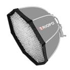 TRIOPO S55 Diameter 55cm Honeycomb Grid Octagon Softbox Reflector Diffuser for Studio Speedlite Flash Softbox - 1