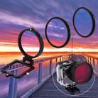 58mm Yellow + Red + Purple Diving Lens Filter for GoPro HERO7 Black/6 /5 - 1
