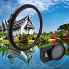 52mm 3 in 1 Round Circle UV Lens Filter with Cap for GoPro HERO7 Black/6 /5 - 1