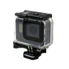 For GoPro HERO6 /5 Waterproof Housing Protective Case + Hollow Back Cover with Buckle Basic Mount & Screw - 1