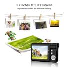2.7 inch 18 Megapixel 8X Zoom HD Digital Camera Card-type Automatic Camera for Children, with SD Card Slot (Silver) - 12