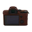 For Sony A7 III / ILCE-7M3 / A7R III Soft Silicone Protective Case(Coffee) - 2