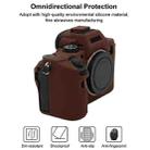 For Sony A7 III / ILCE-7M3 / A7R III Soft Silicone Protective Case(Coffee) - 3