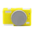 Soft Silicone Protective Case for Canon EOS M200 (Yellow) - 1