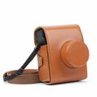 Vintage PU Leather Camera Case Bag For LOMO Automat Instax Camera (Brown) - 1