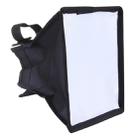 Portable Flash Folding Soft Box, Without Flash Light Holder, Size: 15 x 17 cm(Black + White) - 2