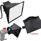 Portable Flash Folding Soft Box, Without Flash Light Holder, Size: 15 x 17 cm(Black + White) - 8