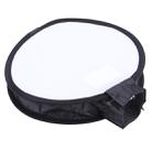 30cm Universal Round Style Flash Folding Soft Box, Without Flash Light Holder(Black + White) - 5