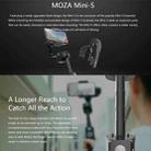 MOZA Mini-S Premium Edition 3 Axis Foldable Handheld Gimbal Stabilizer for Action Camera and Smart Phone(Black) - 7