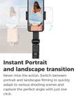 MOZA NANO SE Foldable Selfie Stick Handheld Gimbal Stabilizer for Smart Phone(Black) - 6