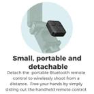 MOZA NANO SE Foldable Selfie Stick Handheld Gimbal Stabilizer for Smart Phone(Black) - 16