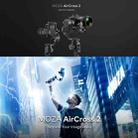 MOZA AirCross 2 Professional 3 Axis Handheld Gimbal Stabilizer with Phone Clamp + Quick Release Plate for DSLR Camera and Smart Phone, Load: 3.2kg(Black) - 4