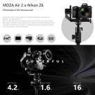MOZA Air 2 + iFocus-M + Fashion Backpack 3 Axis Handheld Gimbal Stabilizer for DSLR Camera, Load: 4.2kg(Black) - 7