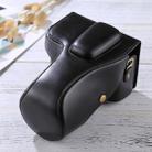 Full Body Camera PU Leather Case Bag for Nikon D3200 / D3300 / D3400 (18-55mm / 18-105mm Lens)(Black) - 1