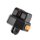 STARTRC VCR Snap-Mag Quick Release Base Mount Adapter For GoPro (Black) - 2