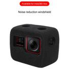 For Insta360 Ace Sponge Foam Windshield Housing Case (Black) - 2