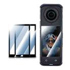 For Insta360 X4 STARTRC 2pcs HD Tempered Glass Film (Black) - 1