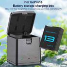 For GoPro HERO13 Black 3-Battery Charging Box Storage Case (Black) - 2