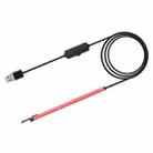 2 in 1 USB HD Visual Earwax Clean Tool Endoscope Borescope with LED Lights & Wifi, Cable length: 2m (Red) - 2