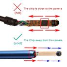 I98 1.3 Million HD Visual Earwax Clean Tool Endoscope Borescope with 6 LEDs, Lens Diameter: 5.5mm (Yellow) - 5