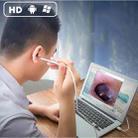 1MP HD Visual Ear Nose Tooth Endoscope Borescope with 6 LEDs, Lens Diameter: 3.9mm(Silver) - 7